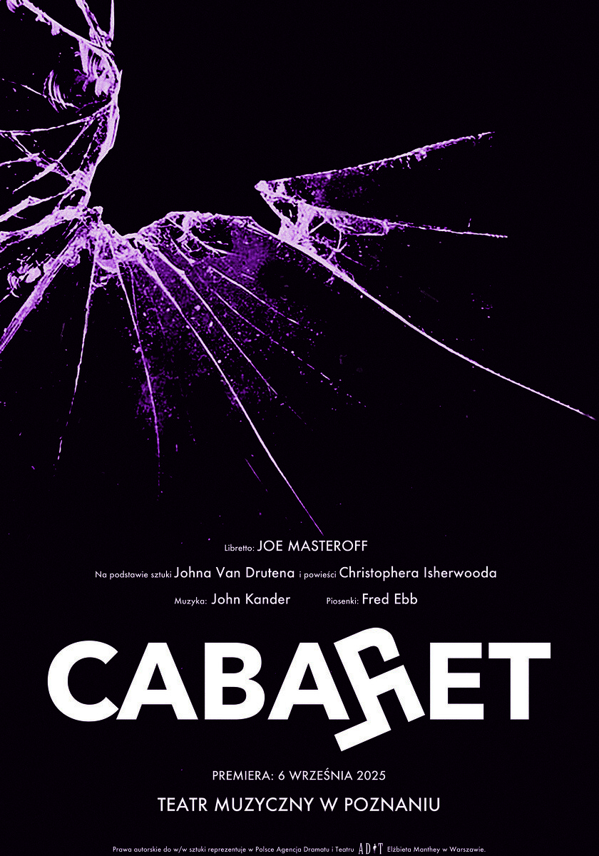 CABARET, plakat wydarzenia