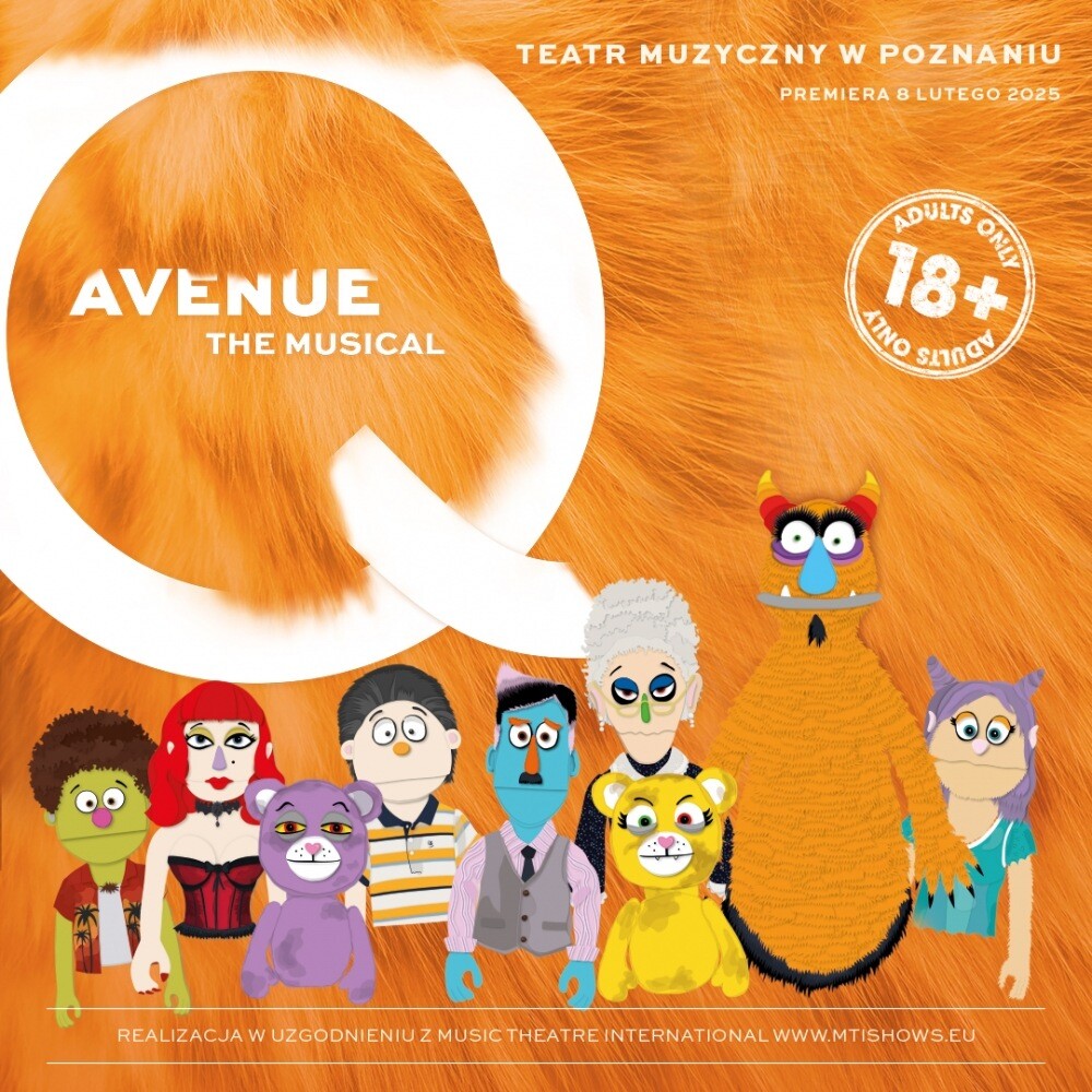 AVENUE Q, plakat wydarzenia