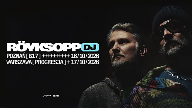 Röyksopp, plakat wydarzenia