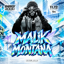 MALIK MONTANA, plakat wydarzenia