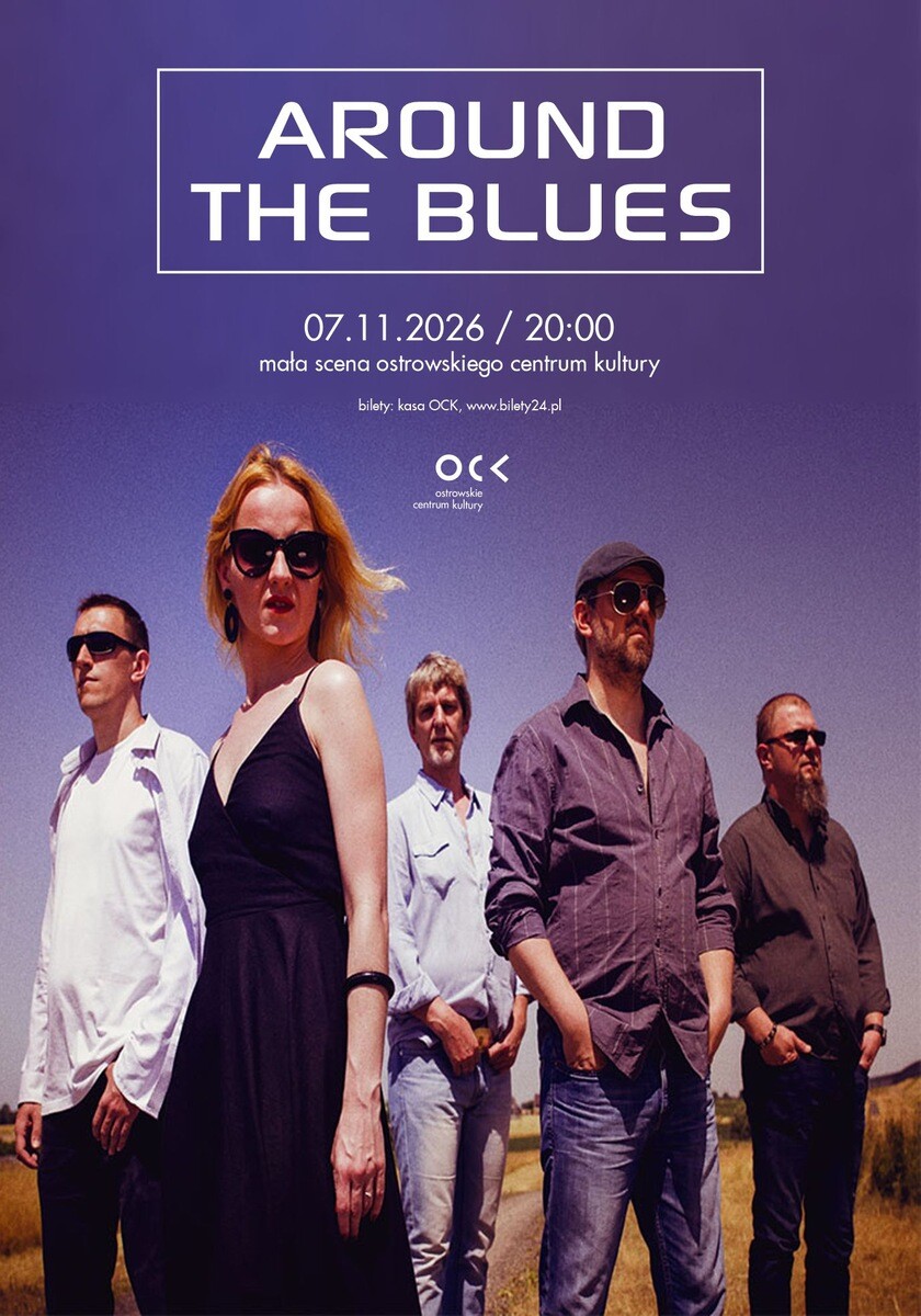 Around The Blues, plakat wydarzenia