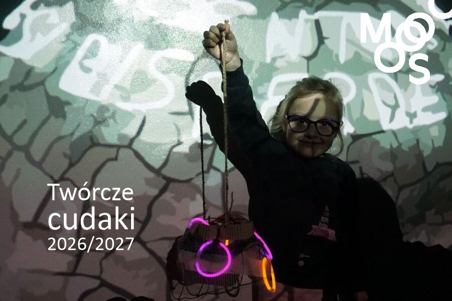 TWÓRCZE CUDAKI - edukacja, plakat wydarzenia