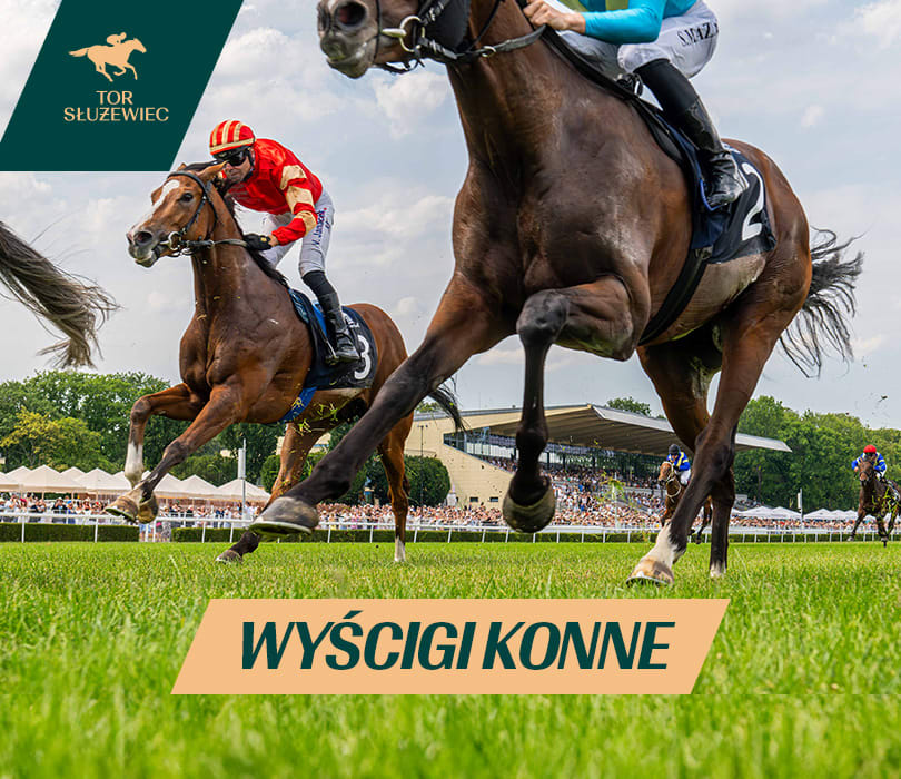 Wyścigi konne na Torze Służewiec, plakat wydarzenia
