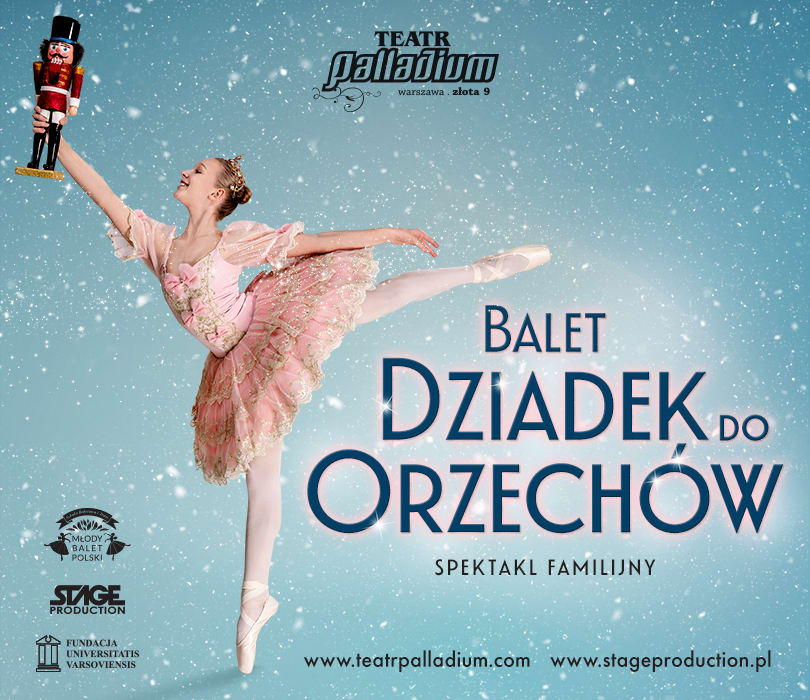 Balet Dziadek do orzechów 12:00, plakat wydarzenia