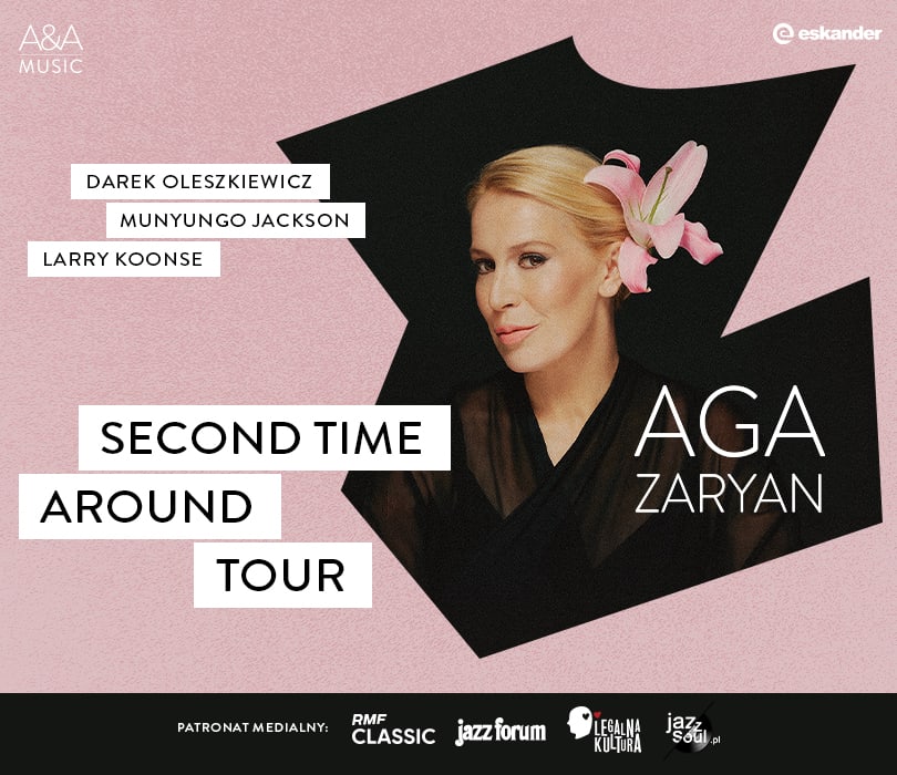 AGA ZARYAN | Second Time Around Tour, plakat wydarzenia