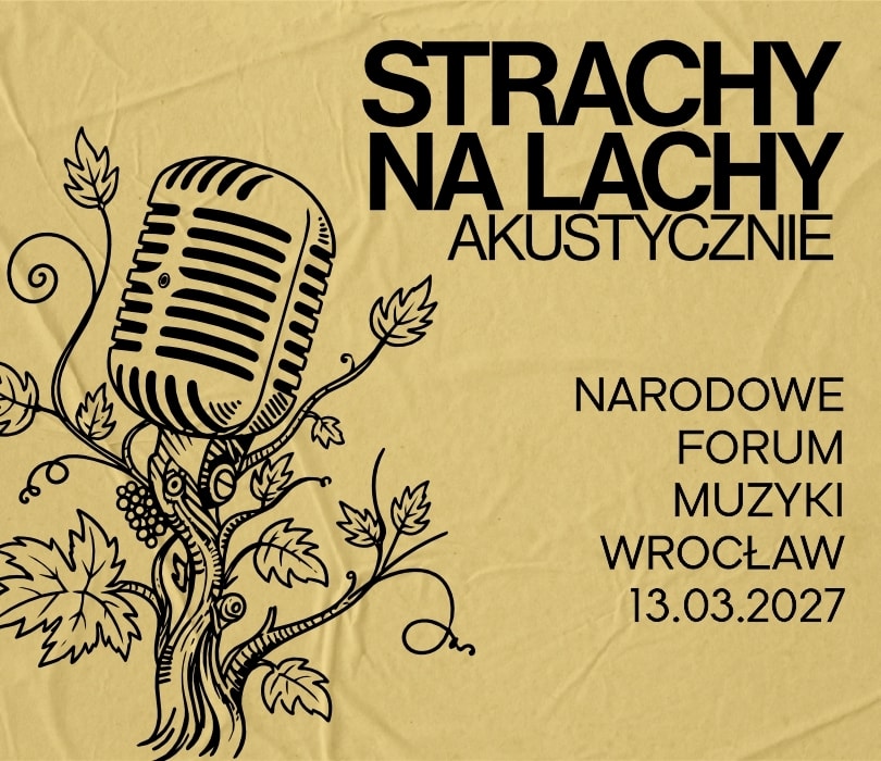 Strachy na Lachy Akustycznie, plakat wydarzenia
