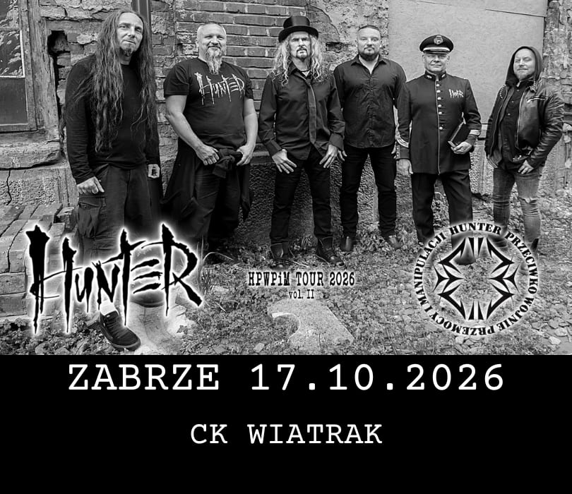 HUNTER, plakat wydarzenia