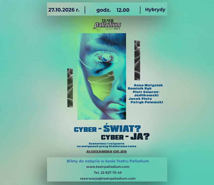 Cyber - Świat. Cyber - Ja 12:00, plakat wydarzenia