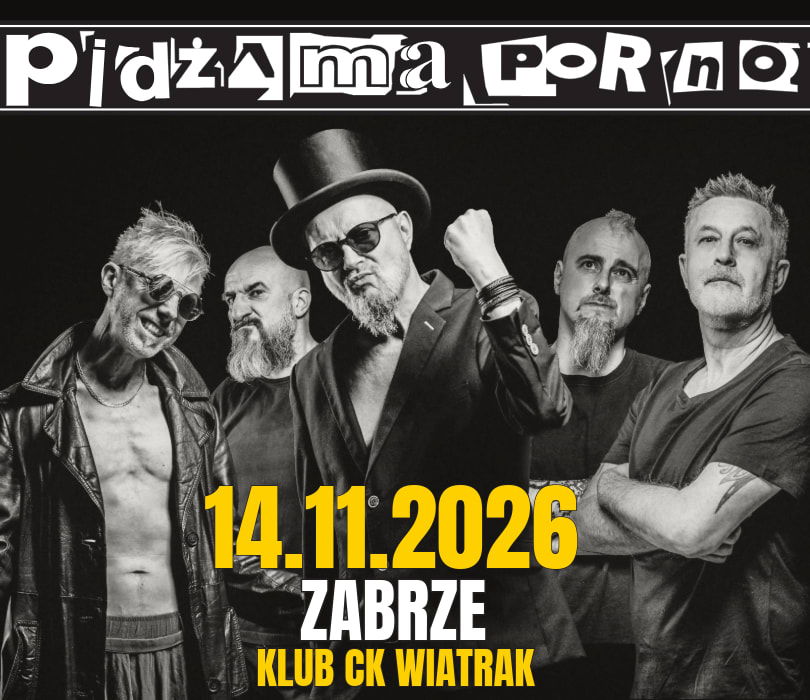 PIDŻAMA PORNO, plakat wydarzenia