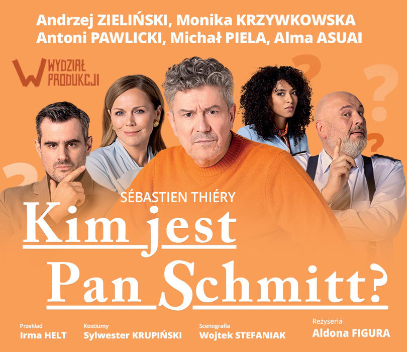 Kim jest Pan Schmitt?, plakat wydarzenia