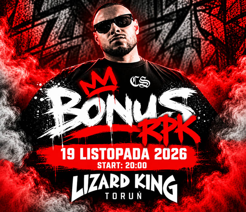 BONUS RPK, plakat wydarzenia