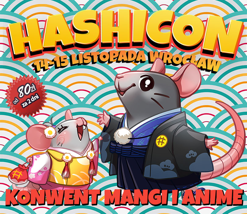 Konwent Mangi & Anime: Hashicon, plakat wydarzenia