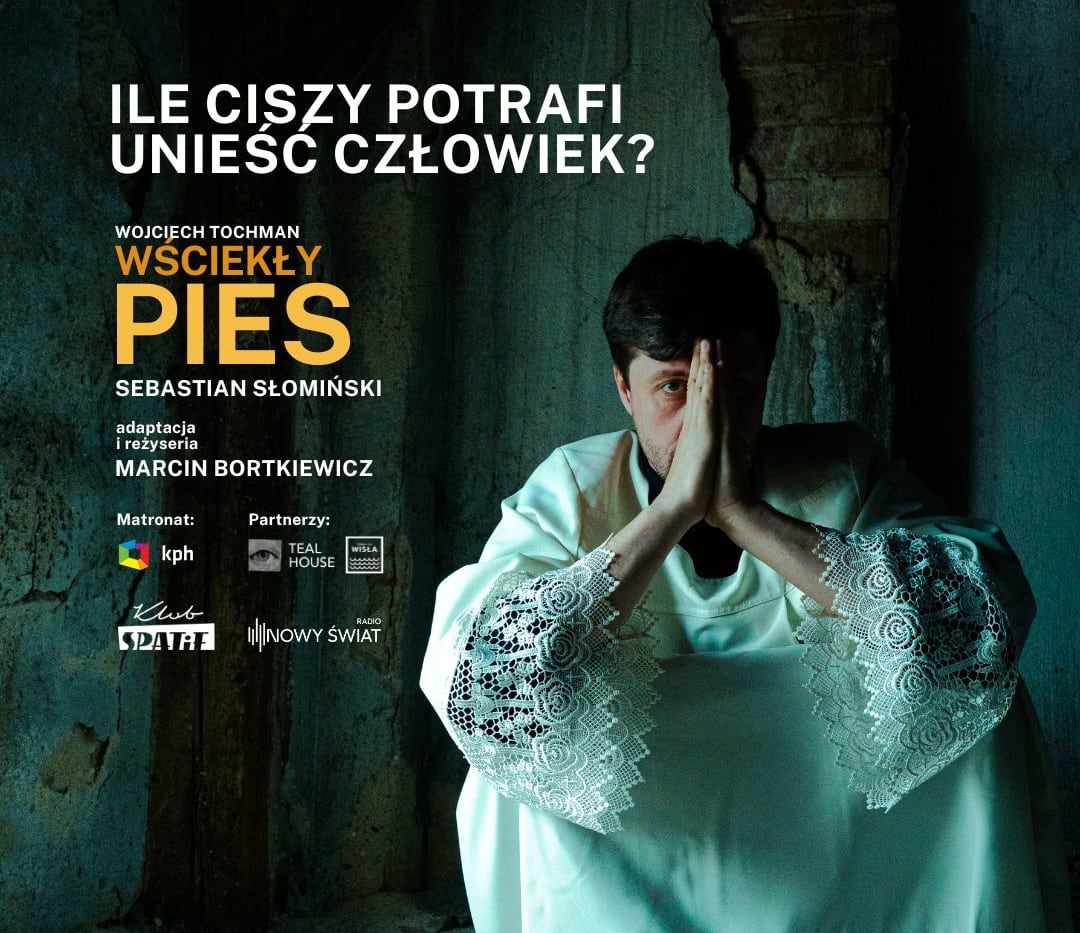 WŚCIEKŁY PIES | spektakl i spotkanie, plakat wydarzenia