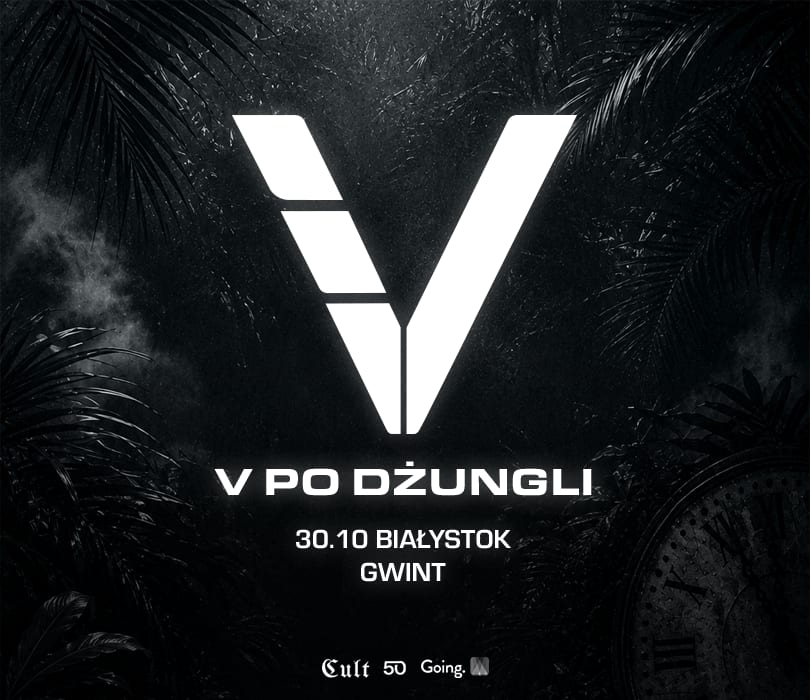 VKIE // V PO DŻUNGLI // Białystok, plakat wydarzenia