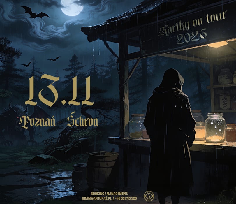 Kartky – SKUP ŁEZ TOUR, plakat wydarzenia