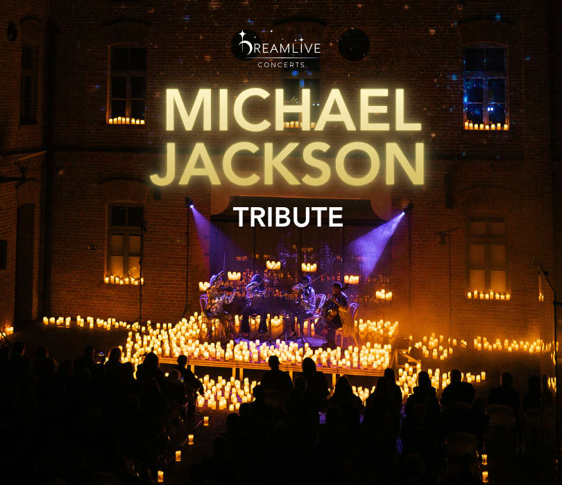 MICHAEL JACKSON: Koncert przy świecach by Dreamlive Concerts, plakat wydarzenia