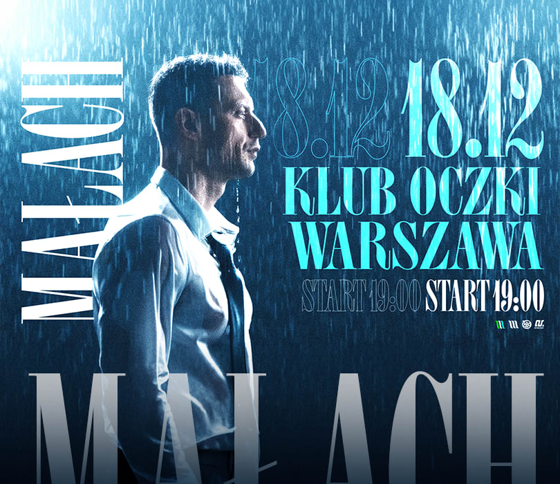 Małach - finał trasy, plakat wydarzenia