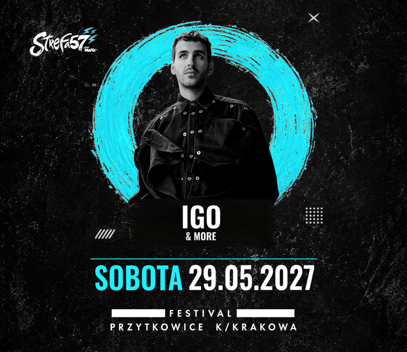 IGO • MORE SOON, plakat wydarzenia