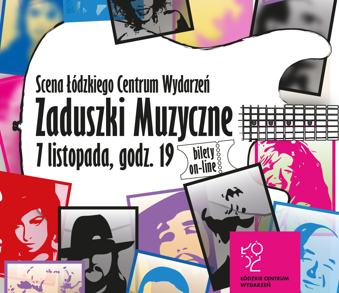 Zaduszki muzyczne, plakat wydarzenia