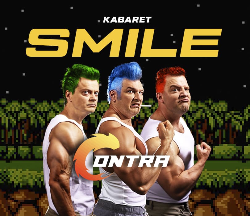 Kabaret Smile "CONTRA", plakat wydarzenia