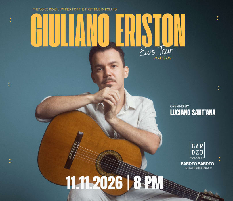 Giuliano Eriston, plakat wydarzenia
