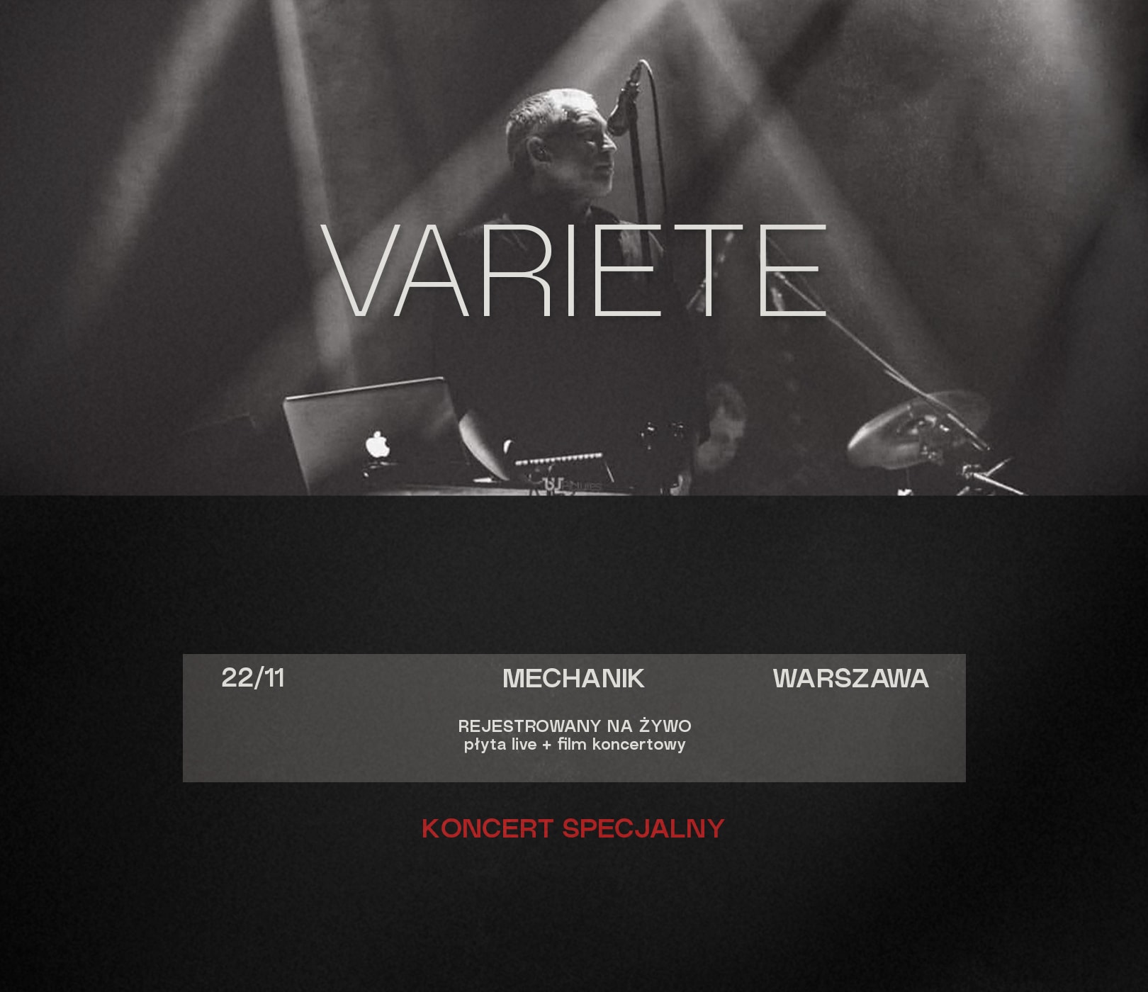 Variete | KONCERT SPECJALNY, plakat wydarzenia