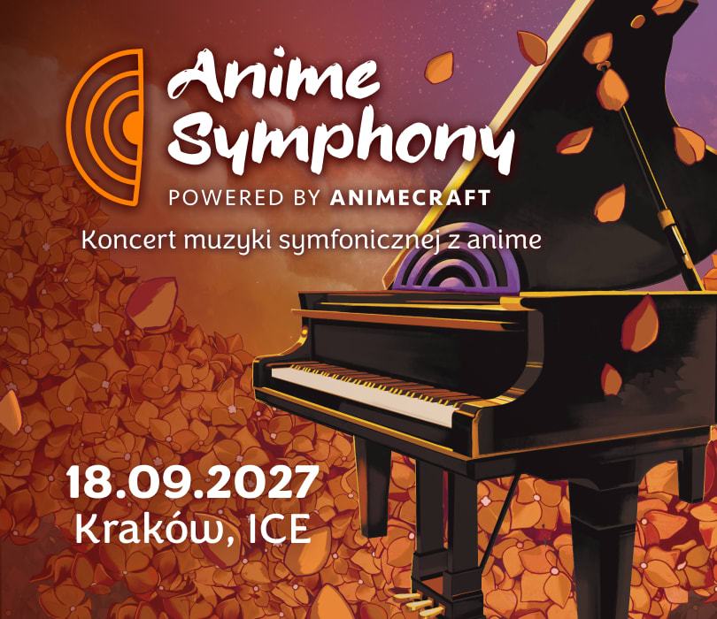 Anime Symphony - Koncert Muzyki Symfonicznej z Anime, plakat wydarzenia