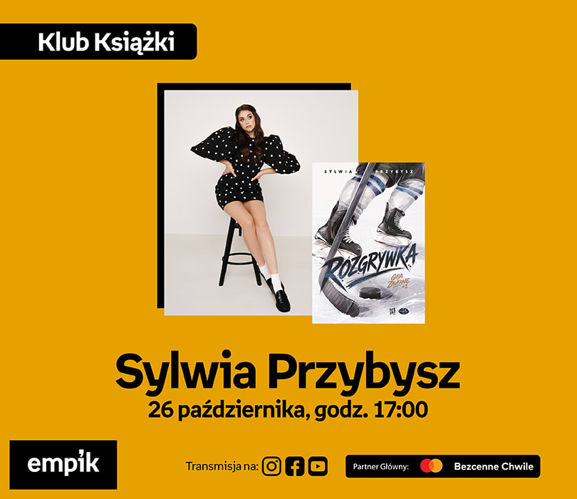 Sylwia Przybysz na Targach Książki Empiku | Rozgrywka. Gra o zaufanie. Tom 1, plakat wydarzenia