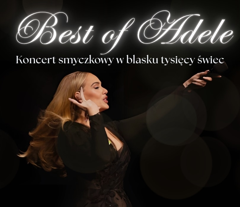 Koncert przy świecach - The best of Adele, plakat wydarzenia