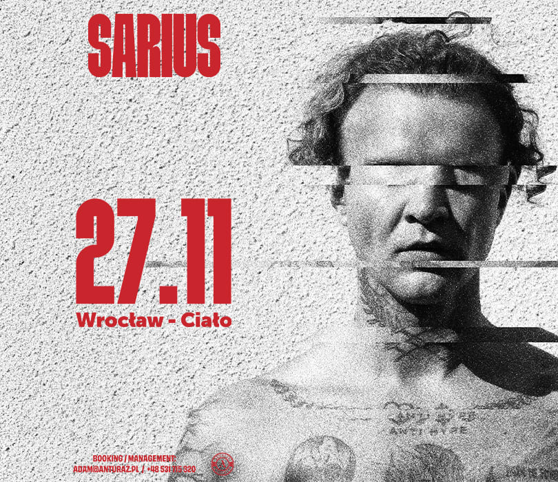 SARIUS, plakat wydarzenia