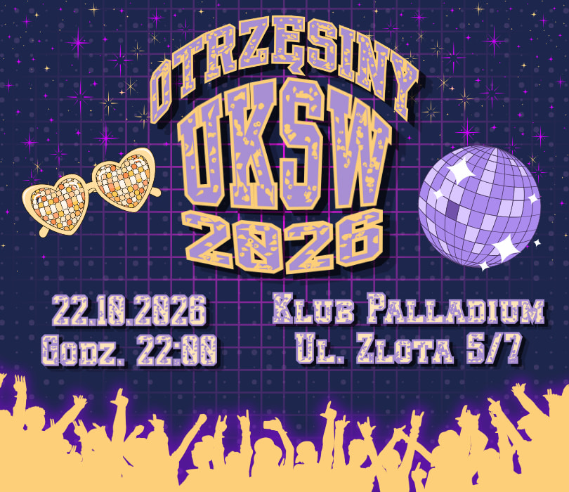 Otrzęsiny UKSW 2026, plakat wydarzenia