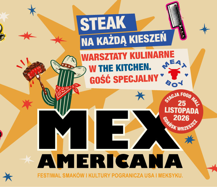 Stek na każdą kieszeń – MEXAMERICANA x THE KITCHEN x MEAT BOY | MexAmericana | Stacja Food Hall, plakat wydarzenia