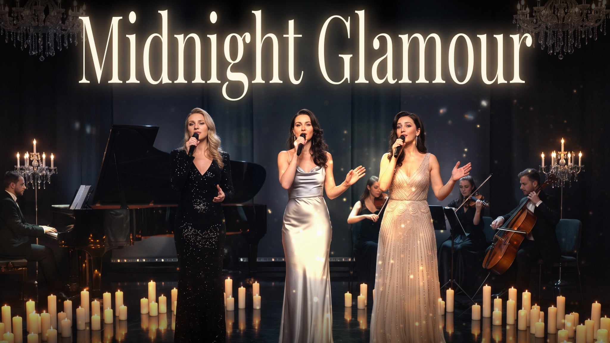 Koncert przy świecach - Midnight Glamour: Diamentowe hity przy świecac, plakat wydarzenia