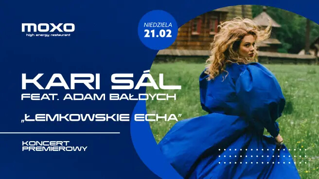 Kari Sál feat. Adam Bałdych - Łemkowskie Echa, plakat wydarzenia