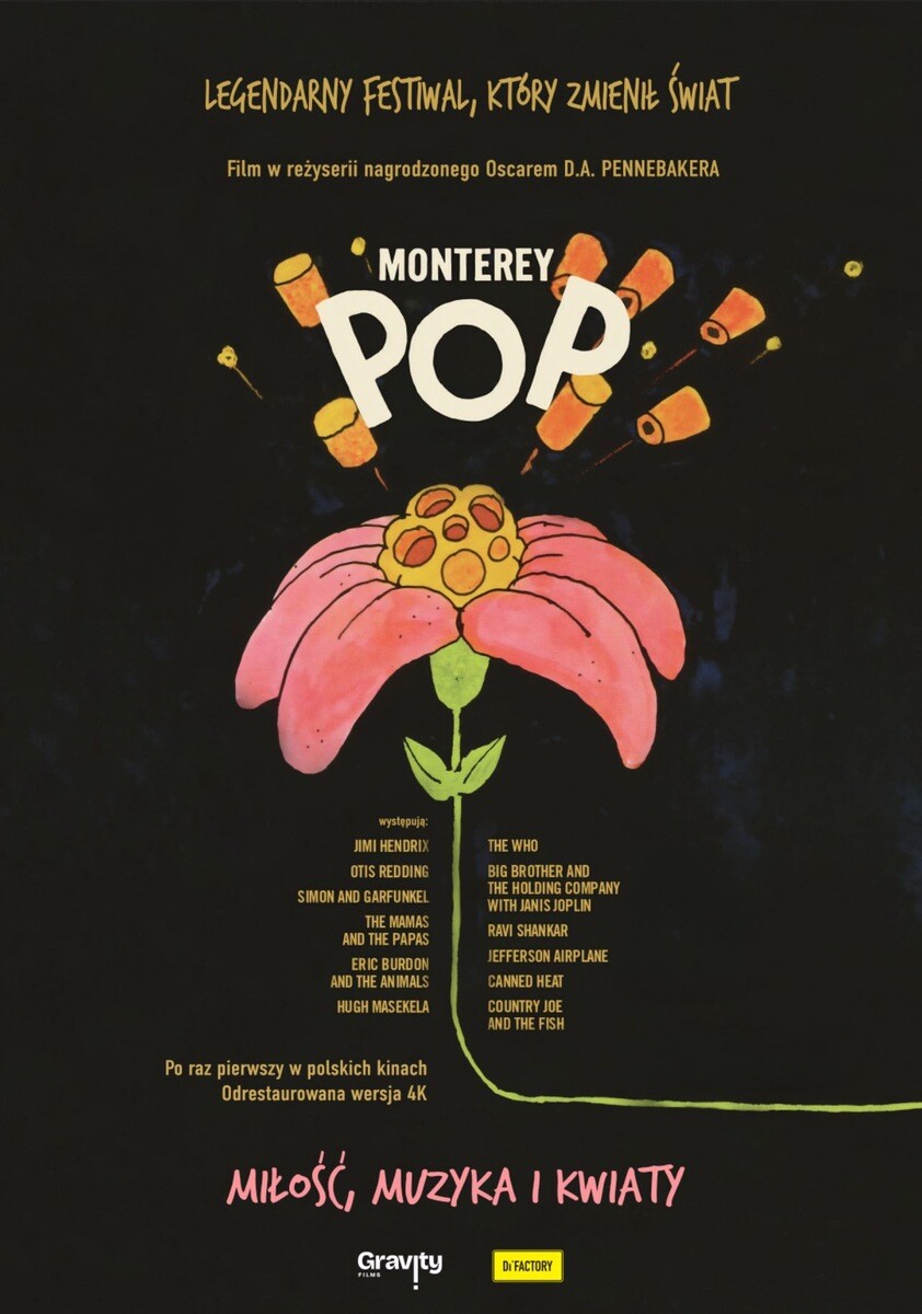 Monterey Pop, plakat wydarzenia