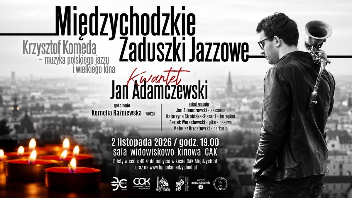 Międzychodzkie Zaduszki Jazzowe, plakat wydarzenia