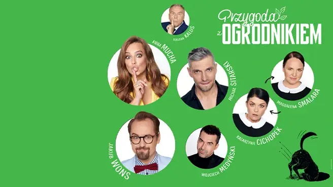 Przygoda z ogrodnikiem, plakat wydarzenia