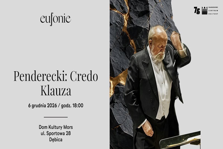 Eufonie - Penderecki: Credo, plakat wydarzenia