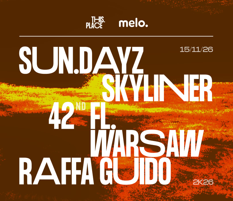 sun.dayz presents RAFFA GUIDO, plakat wydarzenia