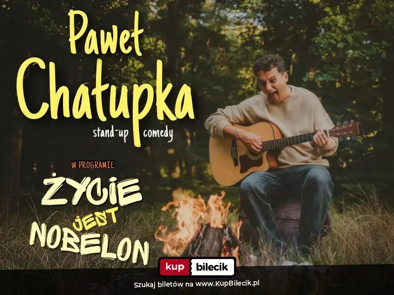 Premiera Nowego Programu: ŻYCIE JEST NOBELON, plakat wydarzenia