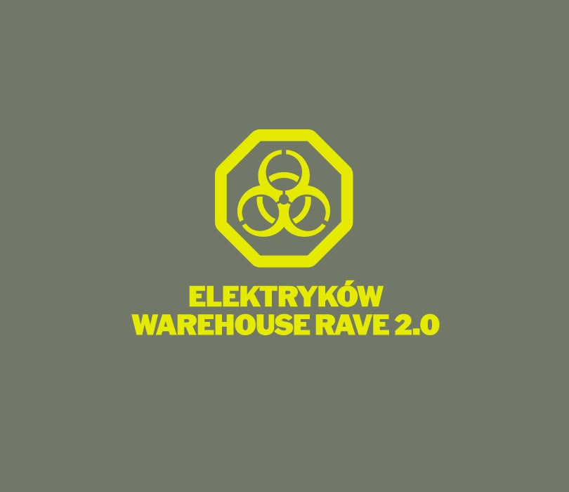 ELEKTRYKÓW WAREHOUSE RAVE 2.0: BIIA (PT), ALYCIA BEZGO (BE), plakat wydarzenia