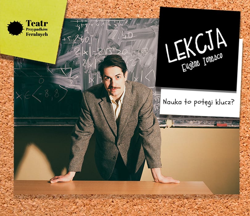 Lekcja, plakat wydarzenia