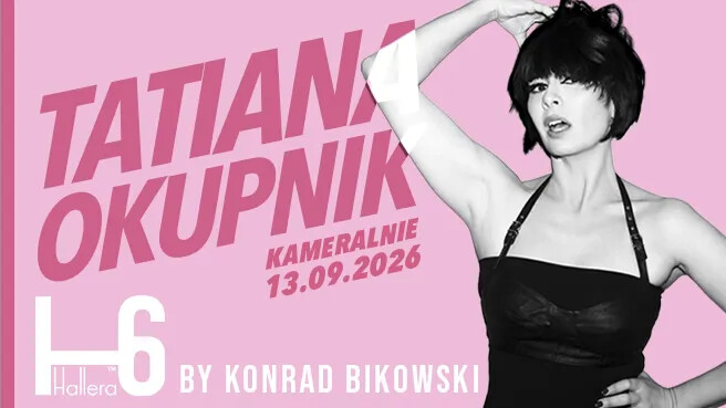 Tatiana Okupnik kameralnie, plakat wydarzenia