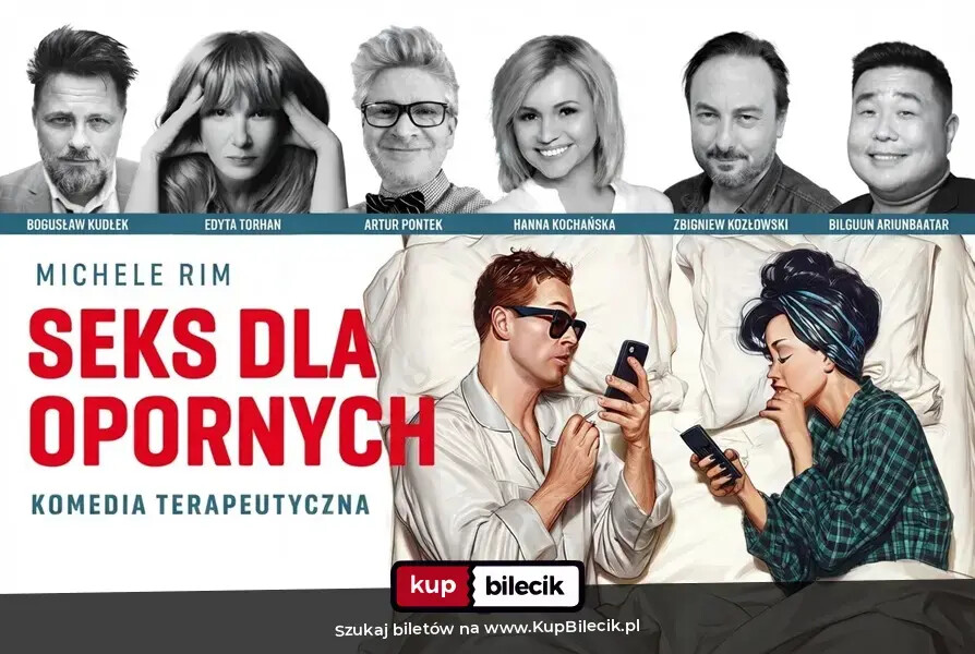Spektakl "Seks dla opornych", plakat wydarzenia