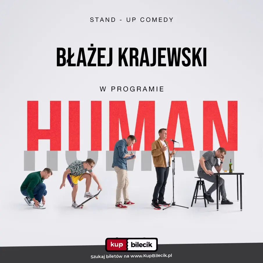 "Human" - II TERMIN, plakat wydarzenia