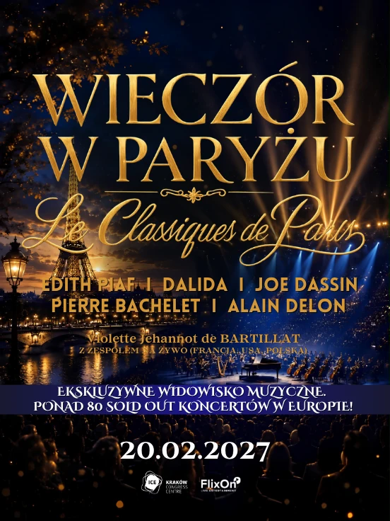 Wieczór w Paryżu – Le Classiques de Paris