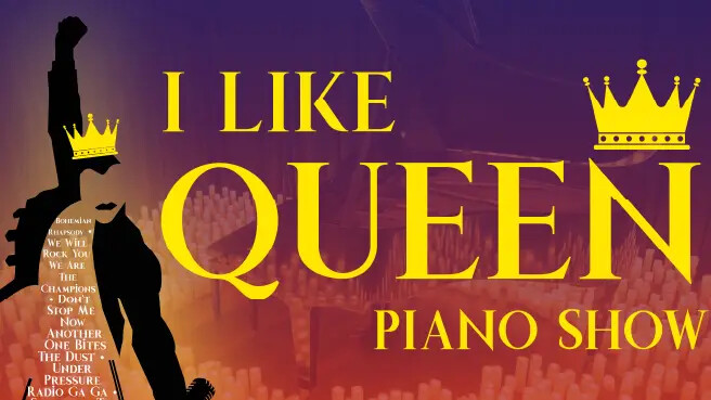 I like Queen - piano show przy świecach, plakat wydarzenia