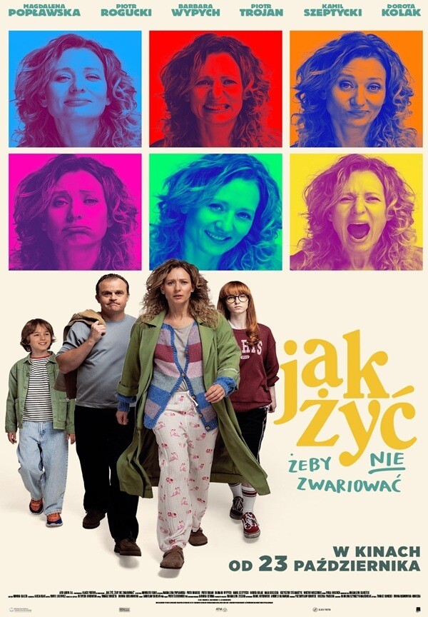 JAK ŻYĆ, ŻEBY NIE ZWARIOWAĆ, plakat wydarzenia