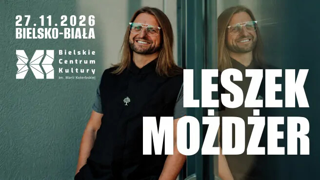 Leszek Możdżer solo, plakat wydarzenia
