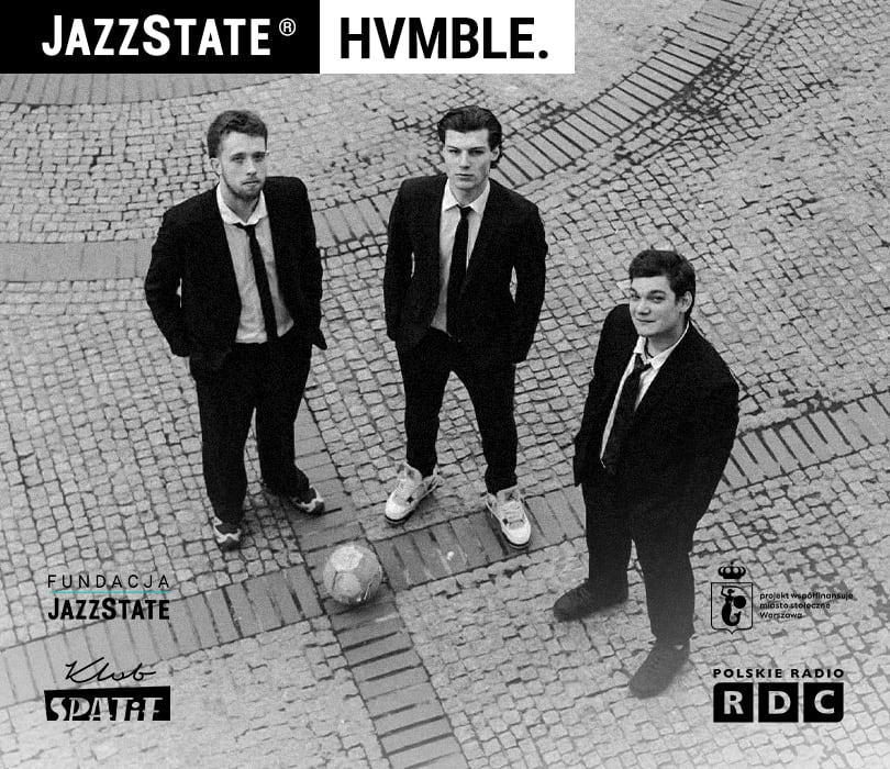 hvmble. premiera albumu "uncontained_" I koncert + jam session, plakat wydarzenia